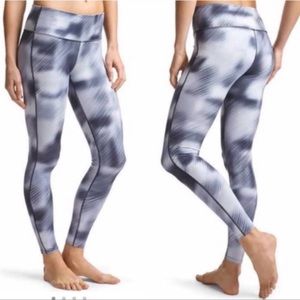 ATHLETA gray Alpine chaturanga leggings